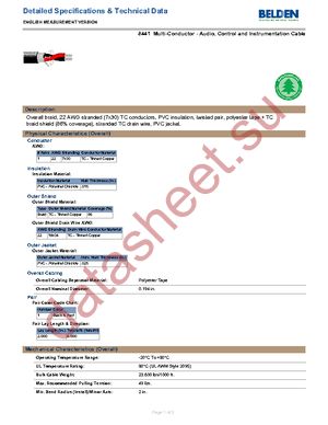 8441 010500 datasheet  